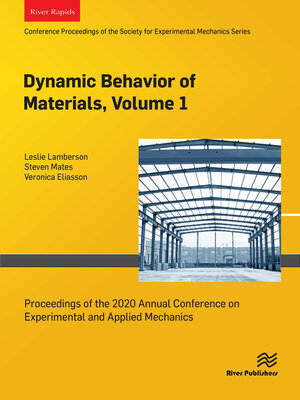 cover image of Dynamic Behavior of Materials, Volume 1